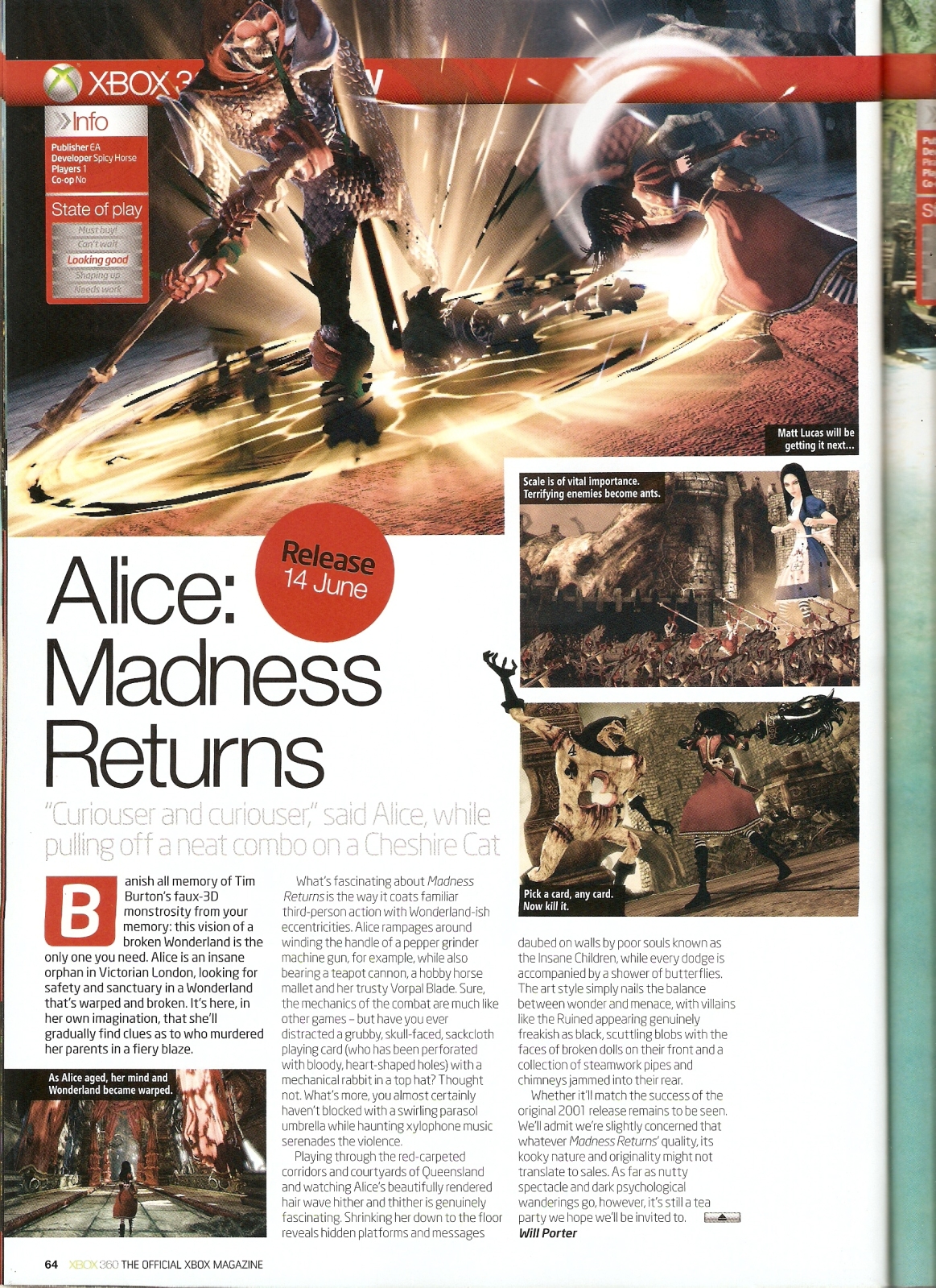 Xbox XS/One] Alice: Madness Returns - £1.49 / Lost in Random