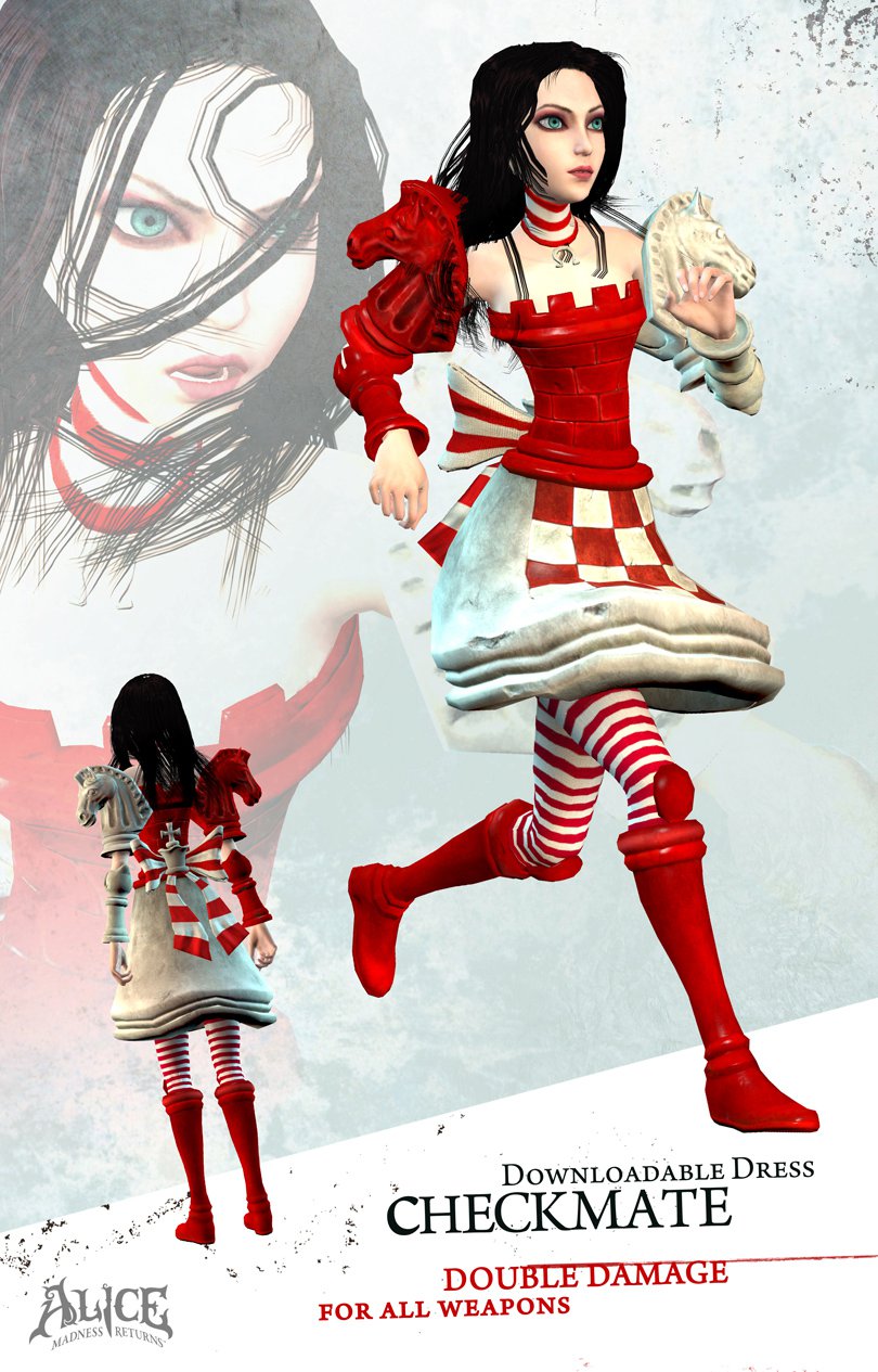 Alice: Madness Returns DLC outfits outed - Rely on Horror