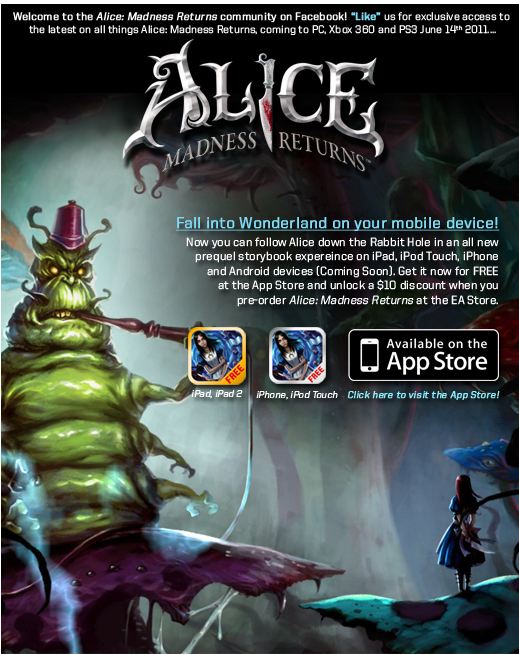 Free Alice: The Madness Returns App - Rely on Horror