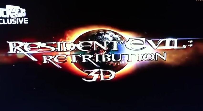 Re5ident Evil: Retribution 3D trailer released