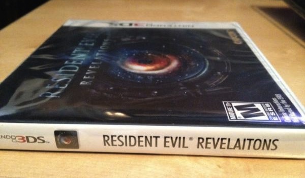 Resident Evil Revelations’ box art has a bizzar typo