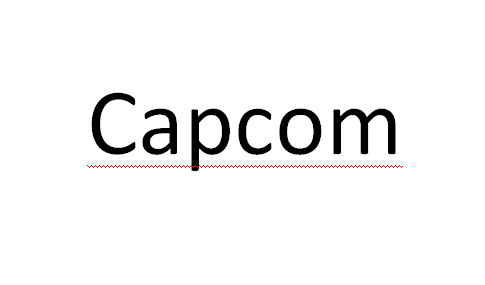 Capcom needs a spellchecker