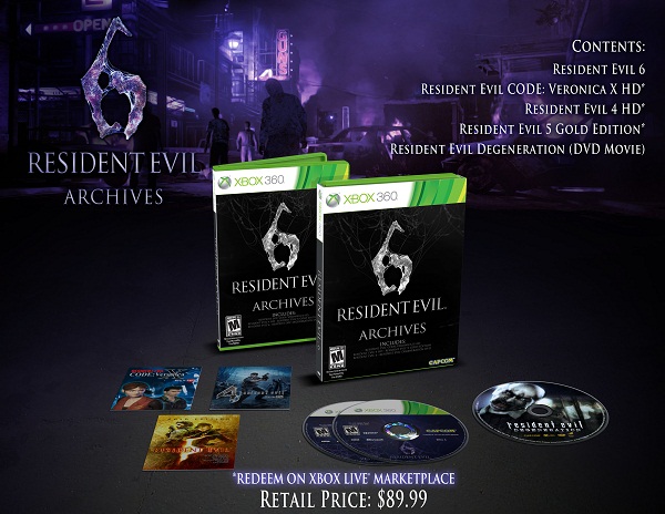 Get a good look at Resident Evil 6 Anthology and Archives