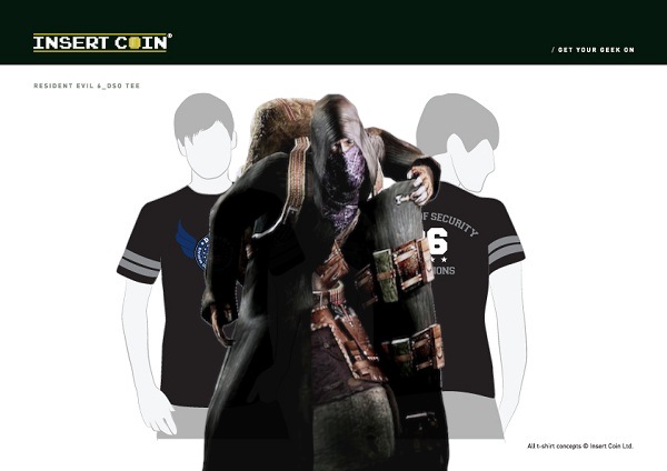 Resident Evil 6 gets official clothing range from Insert Coin Clothing