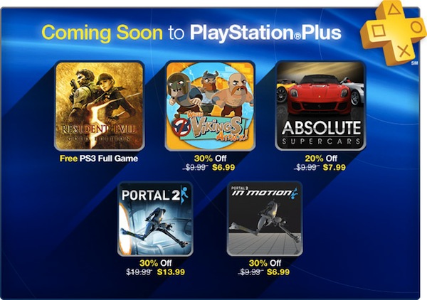 Resident Evil 5 Gold Edition free for PlayStation Plus members