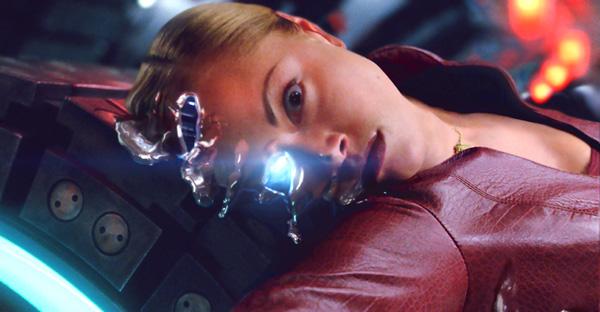 Kristianna Loken as the robot T-X in Terminator 3  Rise of the Machines