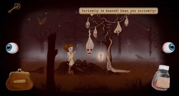 Fran Bow faces