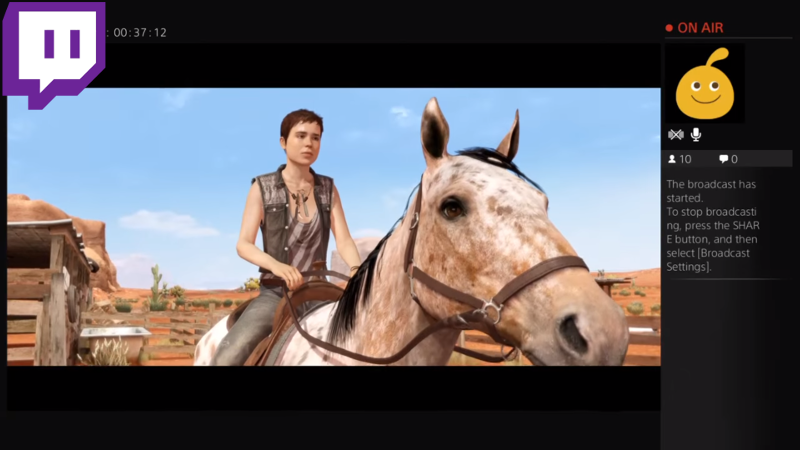 Stream Recap: Beyond Two Souls Part 4 – Jodie Rides a Horse