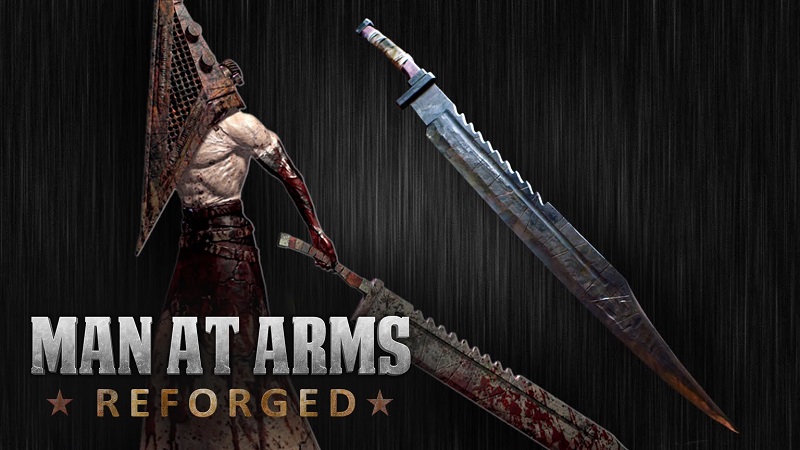 Man at Arms forges replica Pyramid Head sword