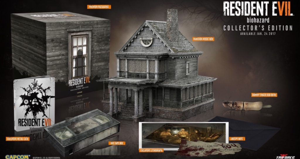 NA’s Resident Evil 7 Collector’s Edition Is Actually Totally Different And Way Cooler