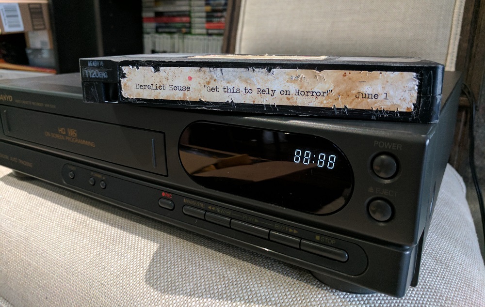 Capcom Sent us a VCR and a Tape from Resident Evil 7’s Pete