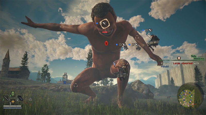 Attack on titan horror game?