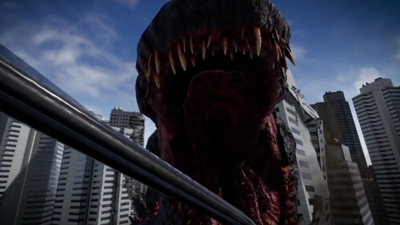 New Shin Godzilla action experience rises out of Bandai Namco s VR