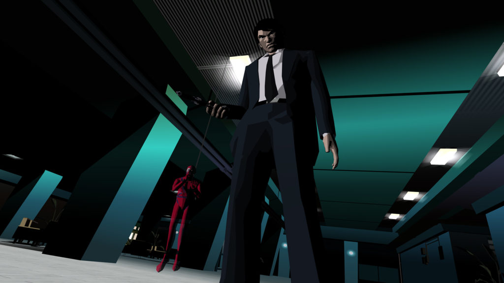 Check out almost 10 minutes of Killer 7 HD