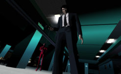 Check out almost 10 minutes of Killer 7 HD