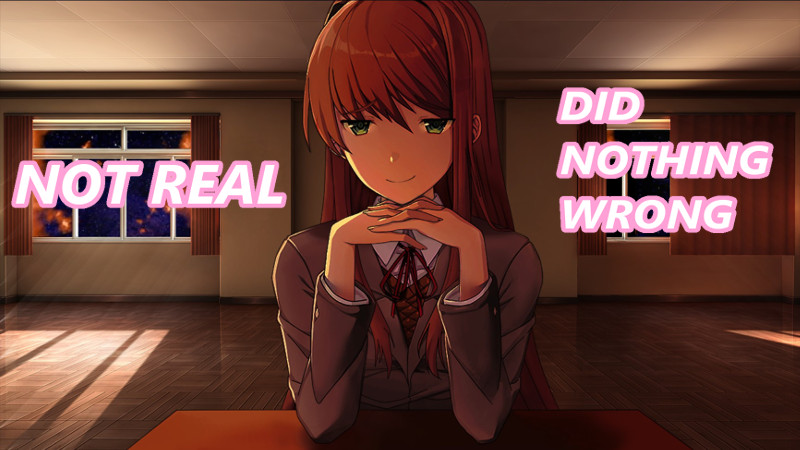 Telling Monika that She's a Murderer