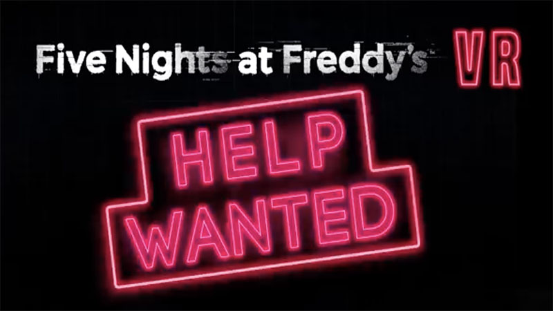 10 YEAR OLD ON FIVE NIGHTS AT FREDDY'S: HELP WANTED VR 