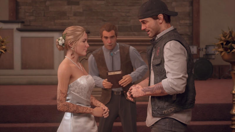 Days Gone - Sarah & Deacon's Wedding Trailer - IGN