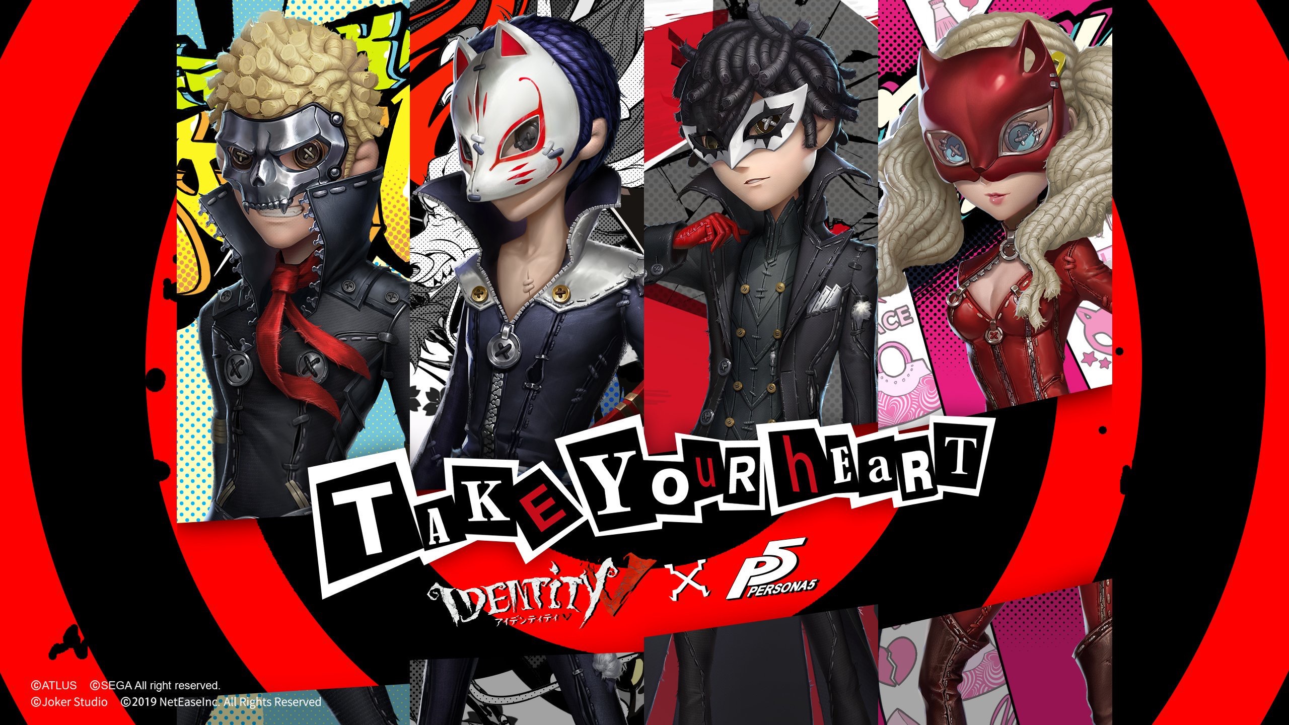 Persona 5x. Identity v persona 5. Identity 5 Crossover persona. Персона 5 Identity v. Identity 5 x persona 5.