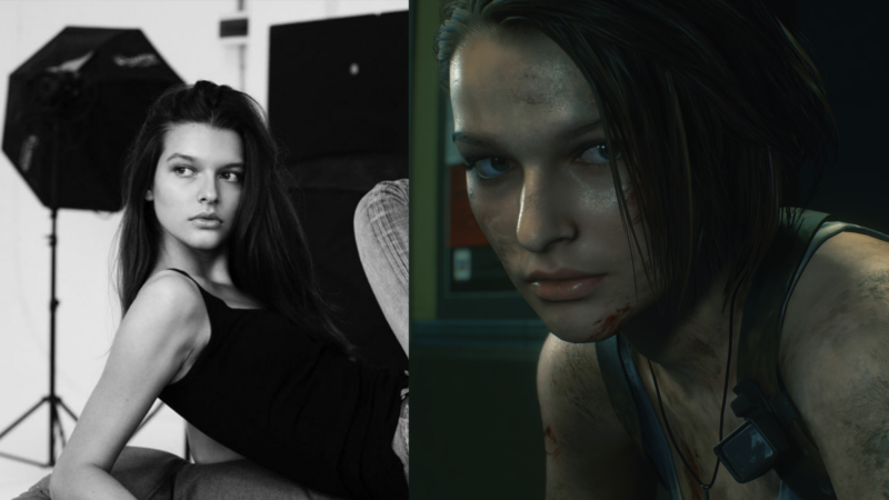 Russian model revealed as new Jill Valentine in Resident Evil 3