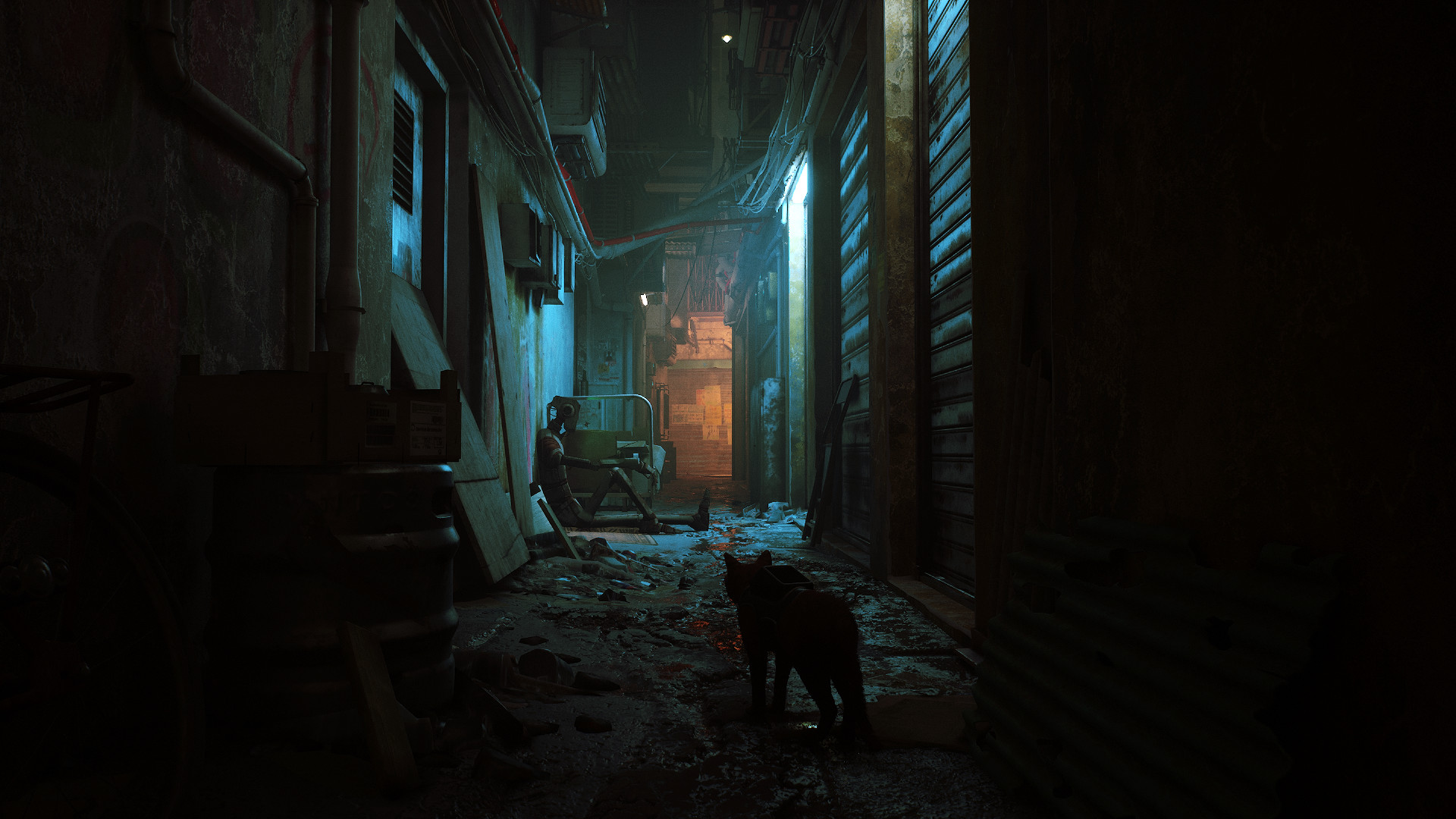 Review: 'Stray' video game argues that sci-fi dystopia is better with cats - Los Angeles Times