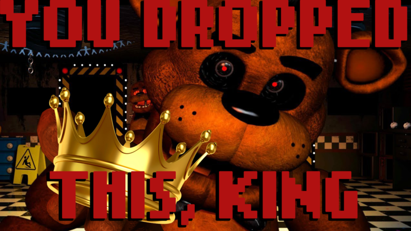 Freddy Fazbear. Five Nights at Freddy's and it's characters are copyright  of Scott Cawthon.
