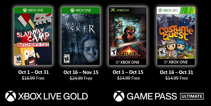 Xbox Games with Gold October includes Friday the 13th: The Game