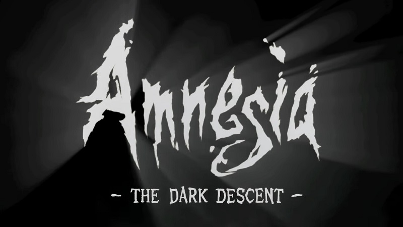 Amnesia: The Dark Descent black and white logo