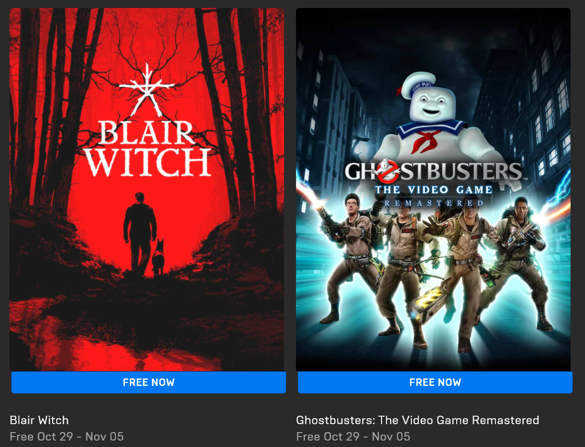 Epic Games Offering Costume Quest 2 And Layers of Fear 2 For Free, Blair  Witch And Ghostbusters Next