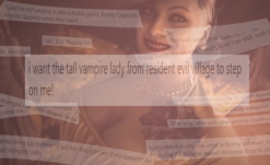 People Really Want the Resident Evil Village Lady To Step On Them