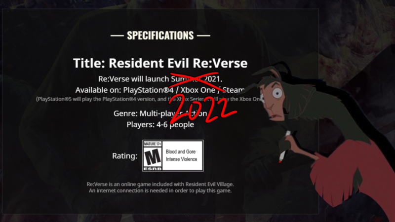 Resident Evil Village RE:Verse Multiplayer Announced