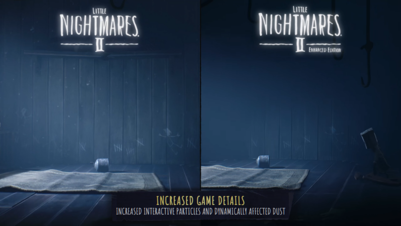 Little Nightmares 2: Enhanced Edition, PS5 Update vs PS4