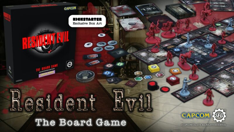 Resident Evil 1 board game Kickstarter date and reveal trailer