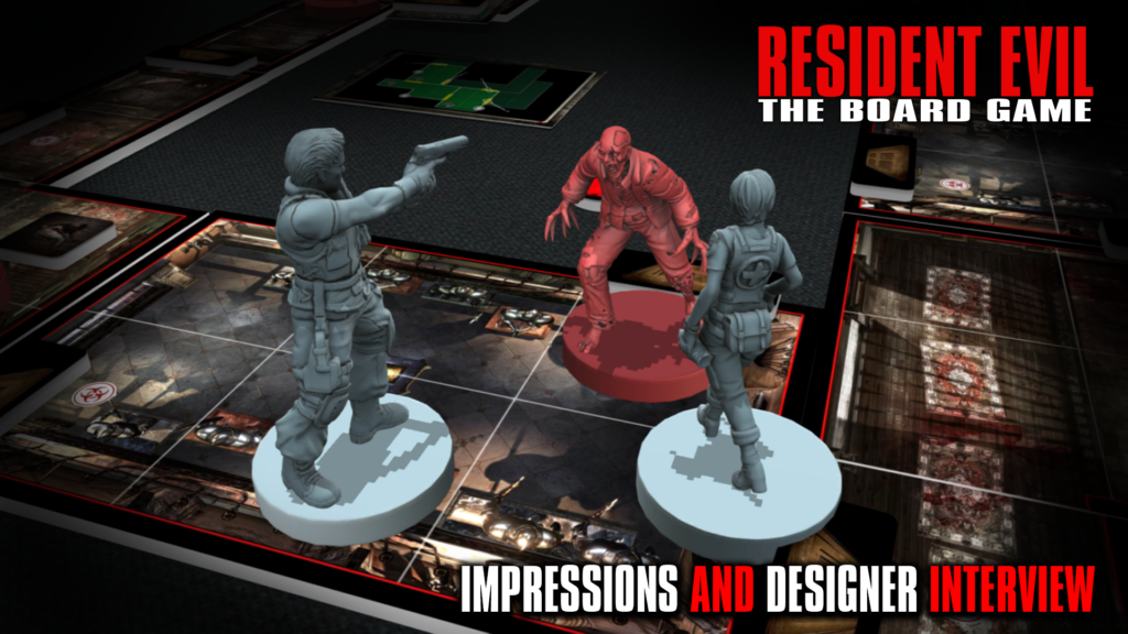 It looks like a Resident Evil 1 board game is on the way