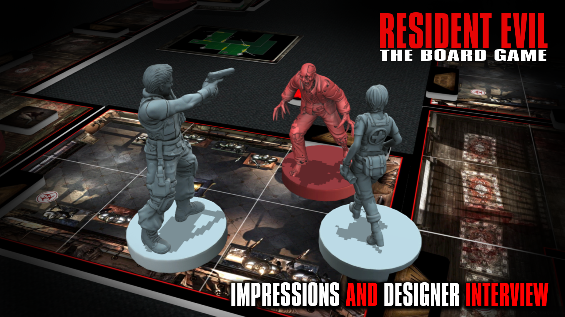 Resident Evil: The Board Game — Impressions and Developer Interview!
