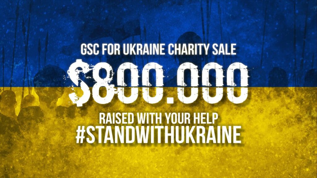 GSC Game World Raises Over $800,000 in Ukraine Aid