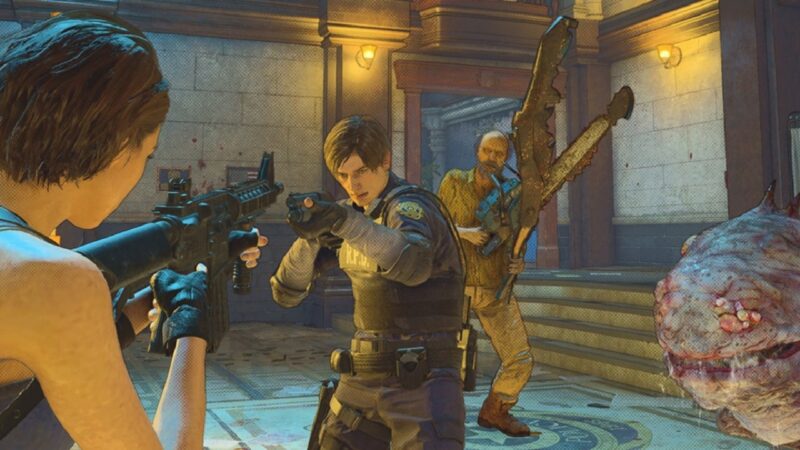 Resident Evil Re:Verse official on X: The fifth update for the survival revenge battle game Resident Evil Re:Verse is planned to hit January 11th,3:00 UTC Canine from the Hound Wolf Squad joins