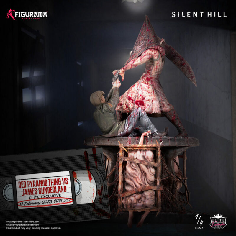 Pyramid Head Silent Hill Action Figure Impressão 3D