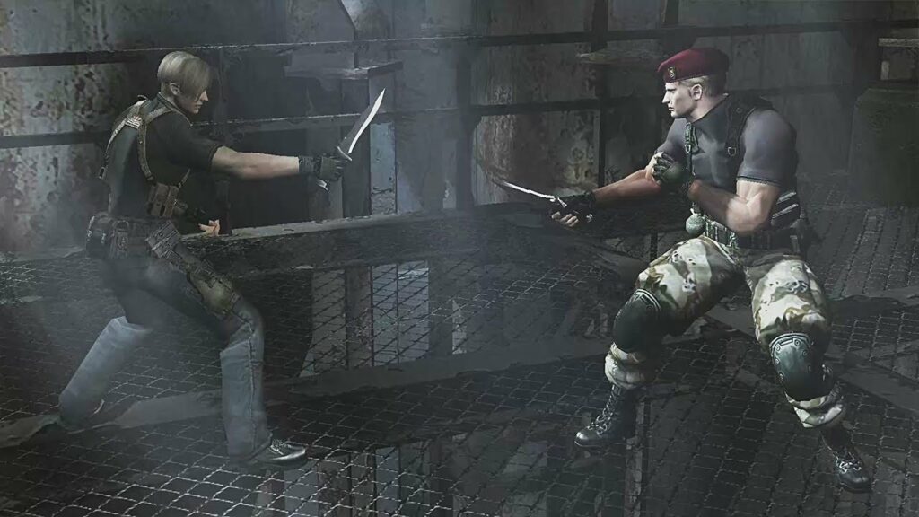 RESIDENT EVIL 4 REMAKE》Wesker VS Krauser 