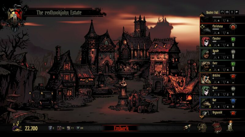 Darkest Dungeon.