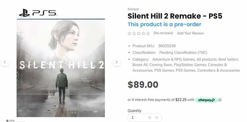 SilentHill 2 Remake PS5 Release Date - Rely on Horror