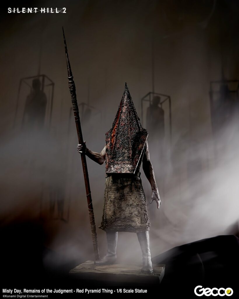 AUTHENTIC Pyramid Head 1/6 Scale Statue Gecco Red Pyramid Thing Silent Hill 2