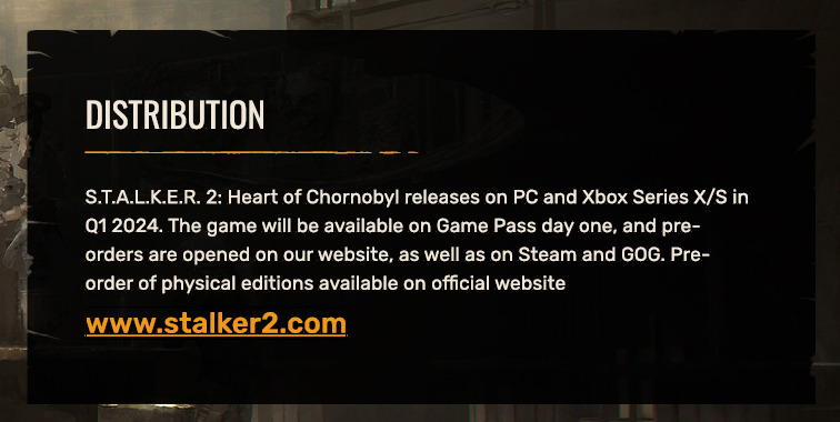 Pre-purchase S.T.A.L.K.E.R. 2: Heart of Chornobyl on Steam