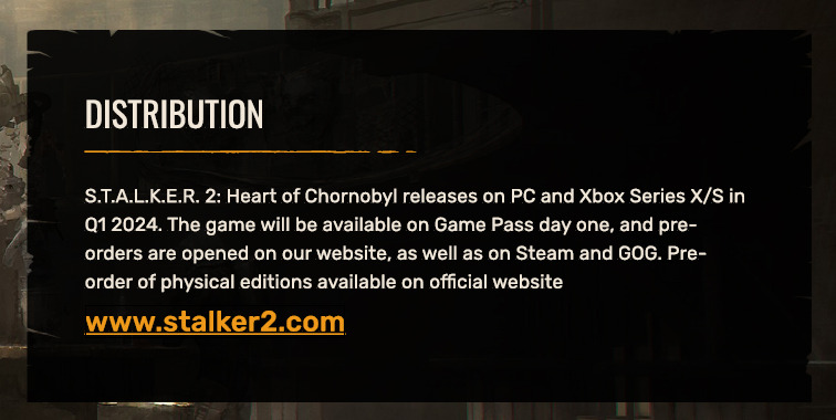 S.T.A.L.K.E.R. 2: Heart of Chornobyl — Official website