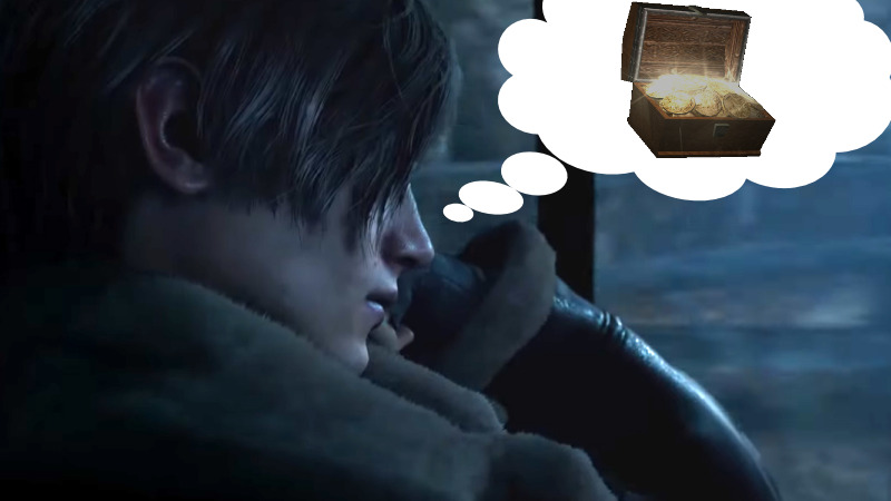 Leon S Kennedy Thinking About Money